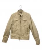 DSQUARED2ディースクエアード）の古着「ジャケット」｜ベージュ