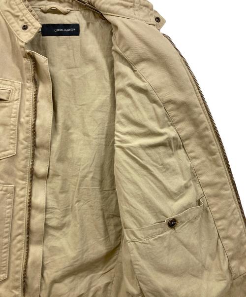 DSQUARED2（ディースクエアード）DSQUARED2 (ディースクエアード) ジャケット ベージュ サイズ:48の古着・服飾アイテム
