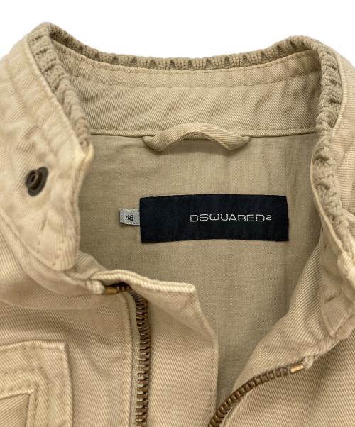 DSQUARED2（ディースクエアード）DSQUARED2 (ディースクエアード) ジャケット ベージュ サイズ:48の古着・服飾アイテム
