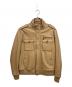 International Gallery（インターナショナルギャラリー）の古着「ラムレザージャケット」｜ベージュ