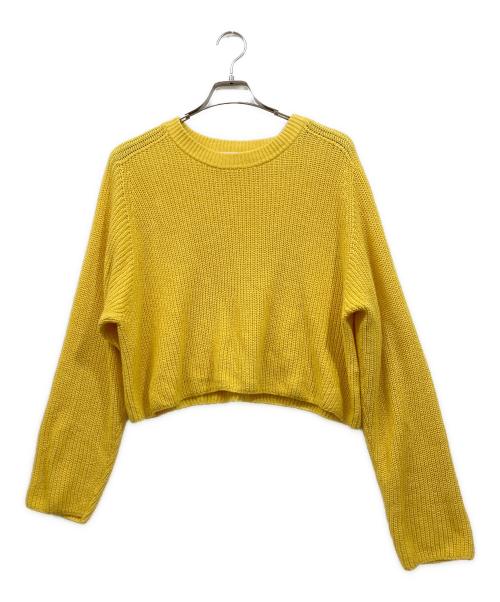 THE SHINZONE（ザ シンゾーン）THE SHINZONE (ザ シンゾーン) リネンシェーカー セーター イエロー サイズ:Freeの古着・服飾アイテム
