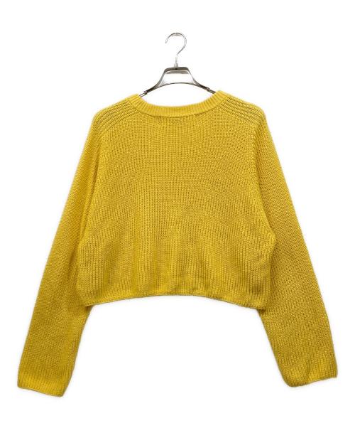 THE SHINZONE（ザ シンゾーン）THE SHINZONE (ザ シンゾーン) リネンシェーカー セーター イエロー サイズ:Freeの古着・服飾アイテム