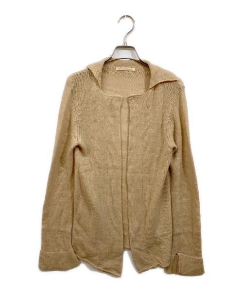 Y's（ワイズ）Y's (ワイズ) ニットカーディガン ベージュ サイズ:3の古着・服飾アイテム