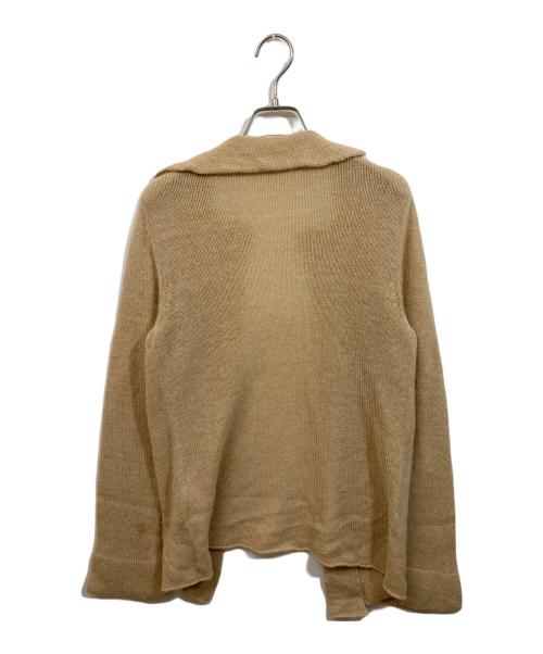 Y's（ワイズ）Y's (ワイズ) ニットカーディガン ベージュ サイズ:3の古着・服飾アイテム