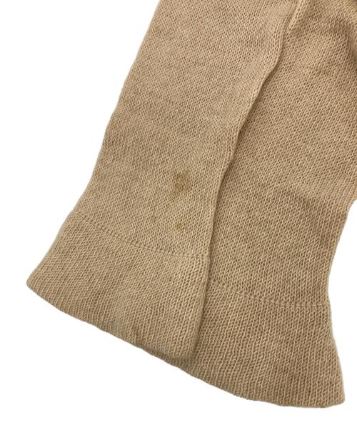 Y's（ワイズ）Y's (ワイズ) ニットカーディガン ベージュ サイズ:3の古着・服飾アイテム