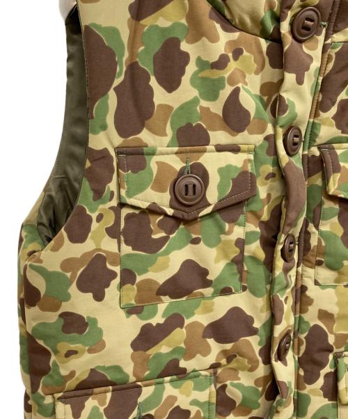 HOUSTON（ヒューストン）HOUSTON (ヒューストン) モントリオール ベスト グリーン サイズ:SIZE Mの古着・服飾アイテム