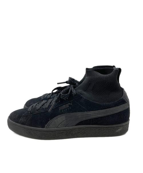 PUMA（プーマ）PUMA (プーマ) SUEDE CLASSIC SOCK ブラック サイズ:26cmの古着・服飾アイテム