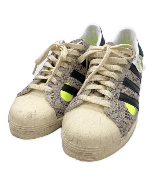 adidas（アディダス）adidas (アディダス) SUPERSTAR 82 ベージュ サイズ:25.5の古着・服飾アイテム