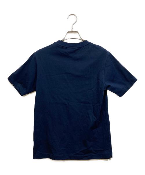 LACOSTE（ラコステ）LACOSTE (ラコステ) アウトラインクロッククルーネックTシャツ ネイビー サイズ:SIZE XSの古着・服飾アイテム