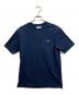 LACOSTE（ラコステ）の古着「アウトラインクロッククルーネックTシャツ」｜ネイビー