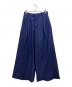 MARNI（マルニ）の古着「Wool pleat-front trousers」｜ネイビー