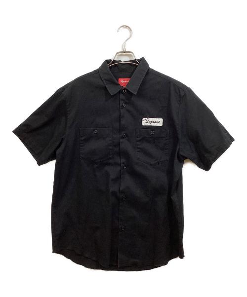 SUPREME（シュプリーム）SUPREME (シュプリーム) Dog S/S Work Shirt ブラック サイズ:SIZE Mの古着・服飾アイテム
