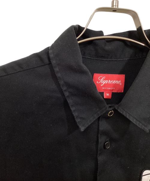SUPREME（シュプリーム）SUPREME (シュプリーム) Dog S/S Work Shirt ブラック サイズ:SIZE Mの古着・服飾アイテム