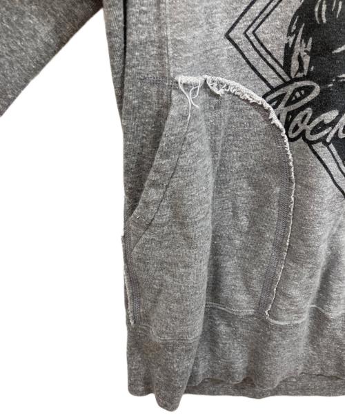 Hysteric Glamour（ヒステリックグラマー）Hysteric Glamour (ヒステリックグラマー) Rock me baby スウェットパーカー グレー サイズ:SIZE Freeの古着・服飾アイテム