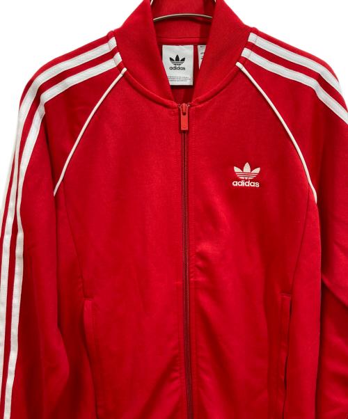 adidas（アディダス）adidas (アディダス) トラックジャケット レッド サイズ:SIZE Sの古着・服飾アイテム