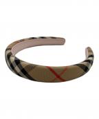 BURBERRYバーバリー）の古着「ノヴァチェックカチューシャ」