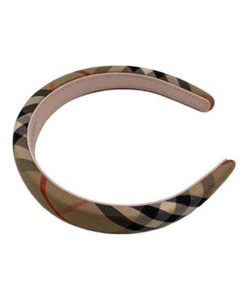 BURBERRY（バーバリー）BURBERRY (バーバリー) ノヴァチェックカチューシャの古着・服飾アイテム