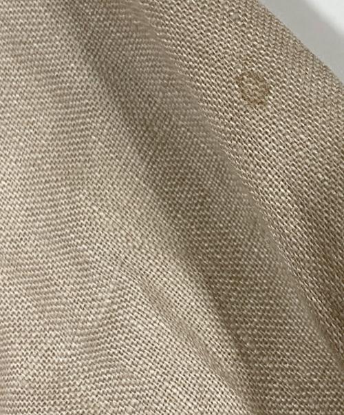 POLO RALPH LAUREN（ポロ・ラルフローレン）POLO RALPH LAUREN (ポロ・ラルフローレン) リネンシャツ ベージュ サイズ:SIZE Lの古着・服飾アイテム