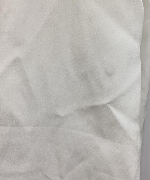 BALLSEY（ボールジィ）BALLSEY (ボールジィ) クリアデシン フリルボウタイブラウス アイボリー サイズ:SIZE 36の古着・服飾アイテム