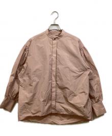 AUBRIOT（オブリオ）の古着「メモリータフタ ブラウス」｜ピンク