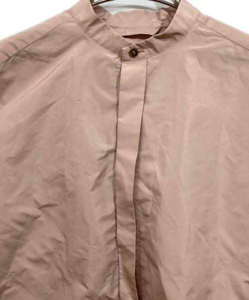 AUBRIOT（オブリオ）AUBRIOT (オブリオ) メモリータフタ ブラウス ピンク サイズ:SIZE 2の古着・服飾アイテム