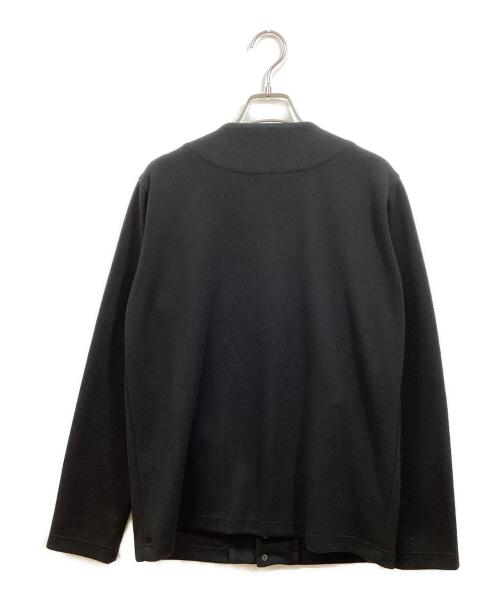 JACKMAN（ジャックマン）JACKMAN (ジャックマン) Jersey Collarless Jacket ブラック サイズ:SIZE Mの古着・服飾アイテム