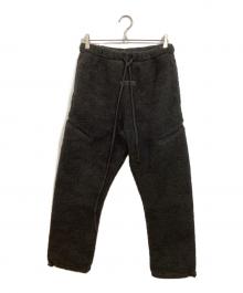 FOG ESSENTIALS（フィアオブゴッド エッセンシャル）の古着「POLAR FLEECE PANT /フリースパンツ スウェットパン」｜ブラック