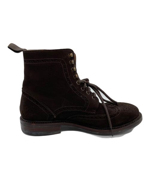 berwick（バーウィック）berwick (バーウィック) レースアップブーツ ブラウン サイズ:SIZE 7 1/2の古着・服飾アイテム