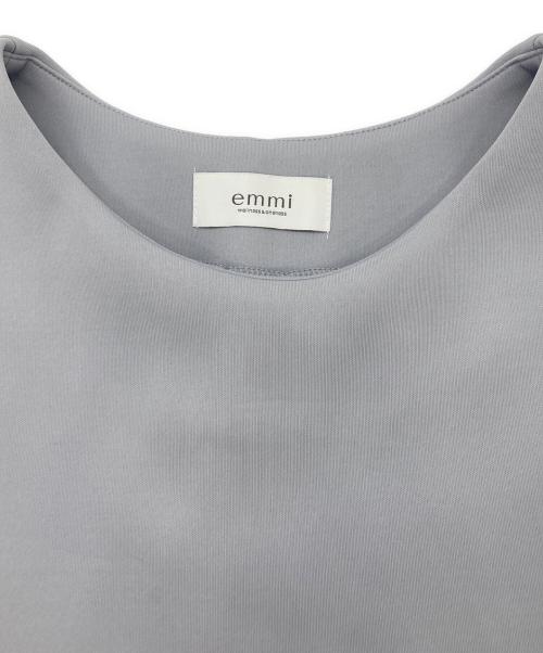emmi atelier（エミアトリエ）emmi atelier (エミアトリエ) ダンボールトップスセットキャミワンピース スカイブルーの古着・服飾アイテム
