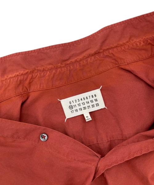 Maison Margiela 10（メゾンマルジェラ 10）Maison Margiela 10 (メゾンマルジェラ 10) REGULAR SHIRT レッド サイズ:44の古着・服飾アイテム