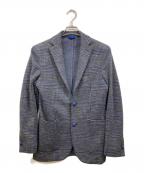 L.B.M.1911エルビーエム1911）の古着「チェックテーラードジャケット」｜グレー×ブルー