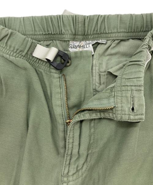 GRAMICCI（グラミチ）GRAMICCI (グラミチ) RHC Ron Herman (アールエイチシー ロンハーマン) カーゴパンツ 黄緑 サイズ:Mの古着・服飾アイテム