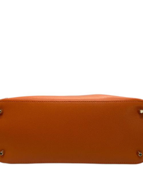 FURLA（フルラ）FURLA (フルラ) 2WAYハンドバッグ オレンジの古着・服飾アイテム