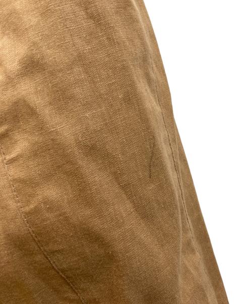 MACKINTOSH（マッキントッシュ）MACKINTOSH (マッキントッシュ) リネンゴム引きステンカラーコート ブラウン サイズ:38の古着・服飾アイテム