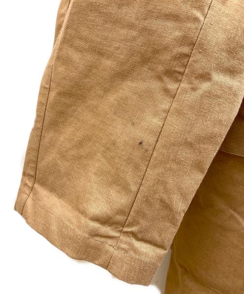 MACKINTOSH（マッキントッシュ）MACKINTOSH (マッキントッシュ) リネンゴム引きステンカラーコート ブラウン サイズ:38の古着・服飾アイテム