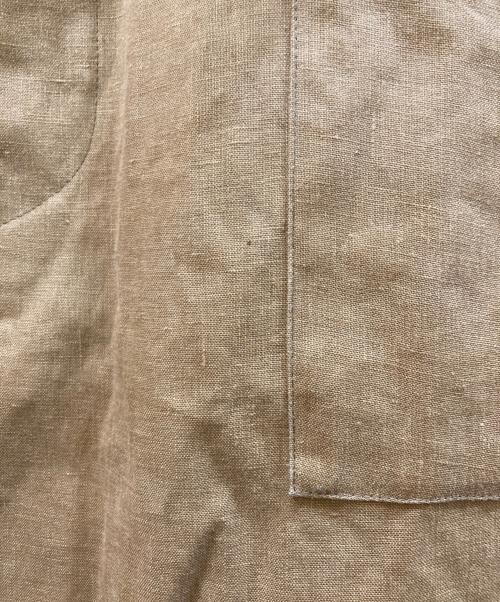 MACKINTOSH（マッキントッシュ）MACKINTOSH (マッキントッシュ) リネンゴム引きステンカラーコート ブラウン サイズ:38の古着・服飾アイテム