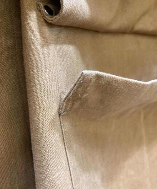 MACKINTOSH（マッキントッシュ）MACKINTOSH (マッキントッシュ) リネンゴム引きステンカラーコート ブラウン サイズ:38の古着・服飾アイテム