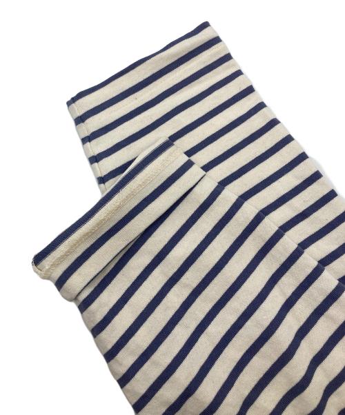 COMOLI（コモリ）COMOLI (コモリ) ボーダーボートネック アイボリー サイズ:34の古着・服飾アイテム