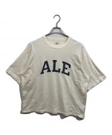 blurhms ROOTSTOCK（ブラームスルーツストック）の古着「Cotton Rayon 88/12 Print Tee」｜アイボリー