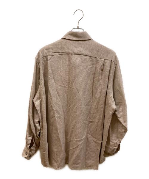 Gorsch the merrycoachman（ゴーシュザメリーコーチマン）Gorsch the merrycoachman (ゴーシュザメリーコーチマン) 24SS Collar Shirt Vintage ベージュ サイズ:50の古着・服飾アイテム