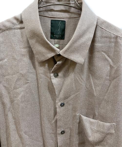 Gorsch the merrycoachman（ゴーシュザメリーコーチマン）Gorsch the merrycoachman (ゴーシュザメリーコーチマン) 24SS Collar Shirt Vintage ベージュ サイズ:50の古着・服飾アイテム
