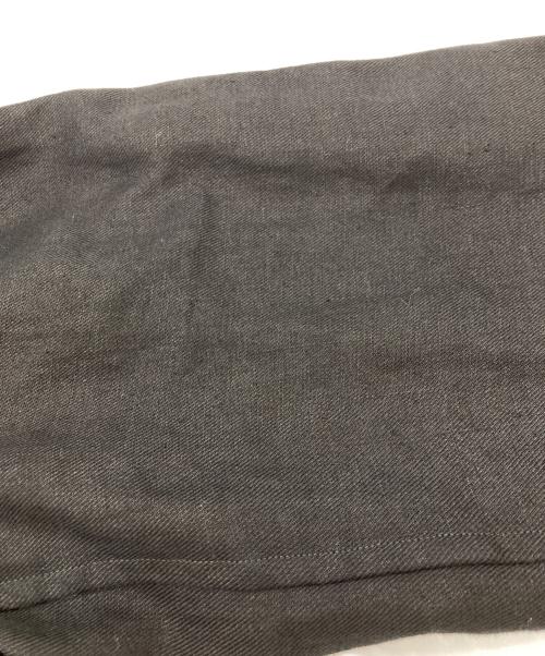 BLURHMS（ブラームス）BLURHMS (ブラームス) リネン混テーラードジャケット ブラック サイズ:3の古着・服飾アイテム