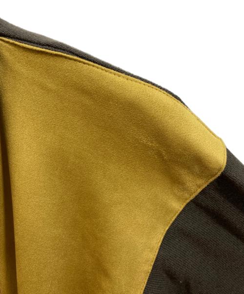 The DUFFER N NEPHEWS（ザ・ダファー・アンド・ネフューズ）The DUFFER N NEPHEWS (ザ・ダファー・アンド・ネフューズ) ヤーディーカーディー ポロ カーディガン ブラウン サイズ:Lの古着・服飾アイテム