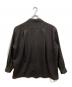WEWILL (ウィーウィル) LS OPEN COLLAR DT SHIRT ブラウン サイズ:2：9000円