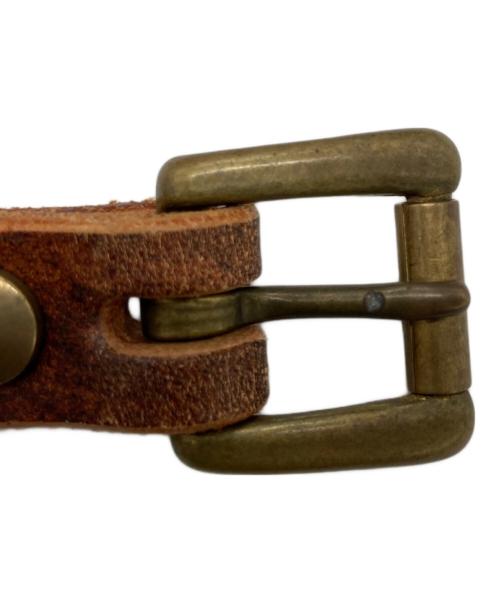 yoko sakamoto（ヨーコサカモト）YOKO SAKAMOTO  (ヨーコサカモト) レザーベルト ブラウンの古着・服飾アイテム