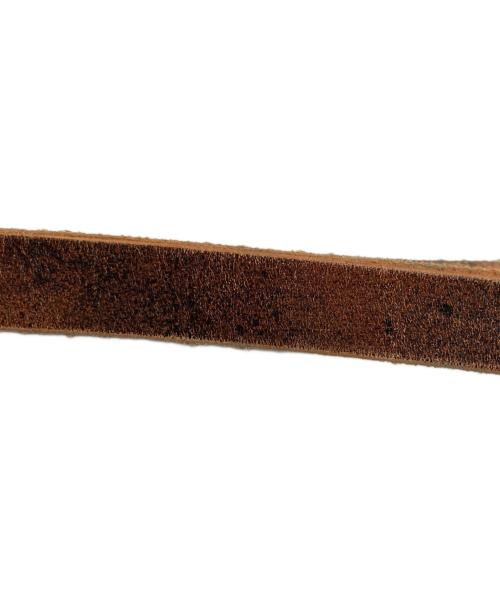 yoko sakamoto（ヨーコサカモト）YOKO SAKAMOTO  (ヨーコサカモト) レザーベルト ブラウンの古着・服飾アイテム