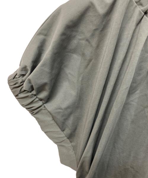 LANVIN en Bleu（ランバンオンブルー）LANVIN en Bleu (ランバンオンブルー) デザインワンピース グリーン サイズ:SIZE 38の古着・服飾アイテム