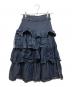 SEE BY CHLOE（シーバイクロエ）の古着「デニムフリルスカート」｜インディゴ