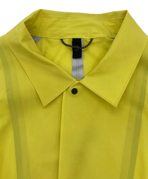 LACOSTE（ラコステ）LACOSTE (ラコステ) Motion 3-in-1３way チェルシー ナイロン レイン コート イエロー サイズ:MLの古着・服飾アイテム