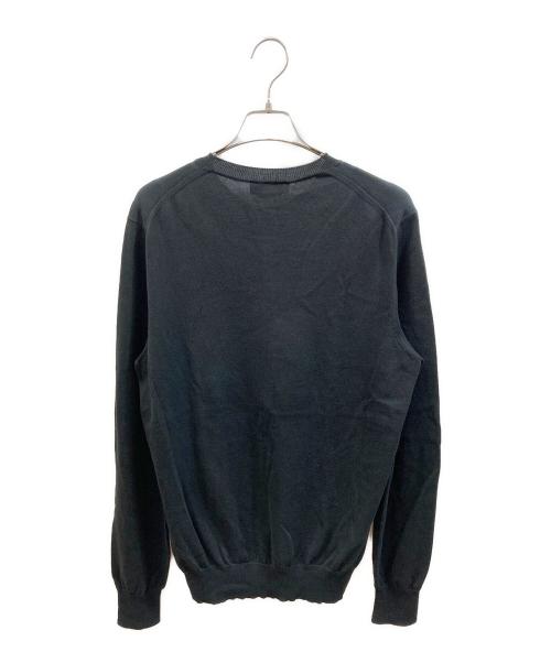 ALEXANDER McQUEEN（アレキサンダーマックイーン）ALEXANDER McQUEEN (アレキサンダーマックイーン) SKULL INTARSIA CREW KNIT ブラック サイズ:Mの古着・服飾アイテム